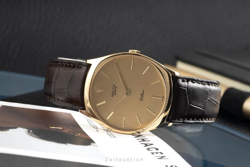 Rolex Cellini 18 ct gold manual winding men's watch 4133 [2603104]