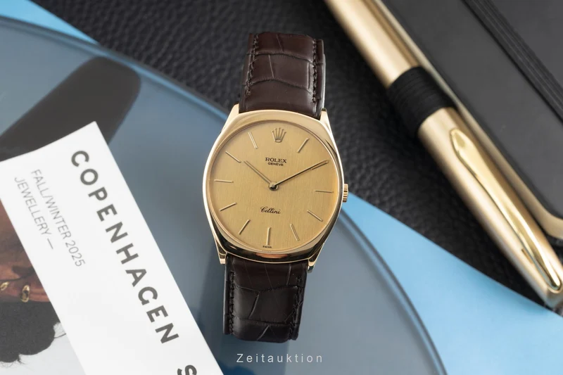 Rolex Cellini 18 ct gold manual winding men's watch 4133 [2603104]