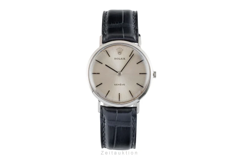 Rolex Cellini 18 ct white gold manual winding men's watch 3601 [2602265]
