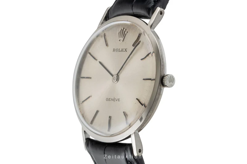 Rolex Cellini 18 ct white gold manual winding men's watch 3601 [2602265]