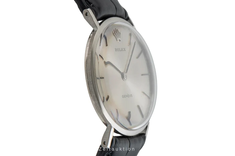 Rolex Cellini 18 ct white gold manual winding men's watch 3601 [2602265]
