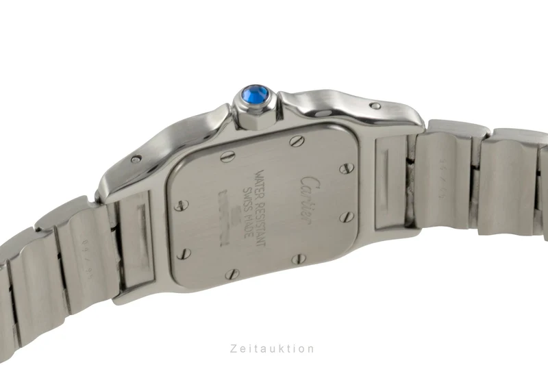 Cartier Santos steel quartz women's watch W20017D6 [2603130]