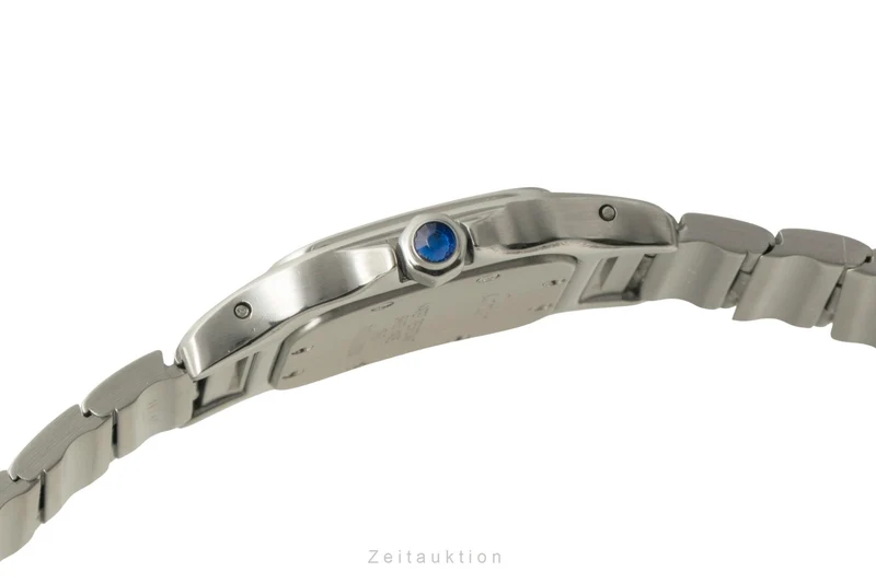 Cartier Santos steel quartz women's watch W20017D6 [2603130]