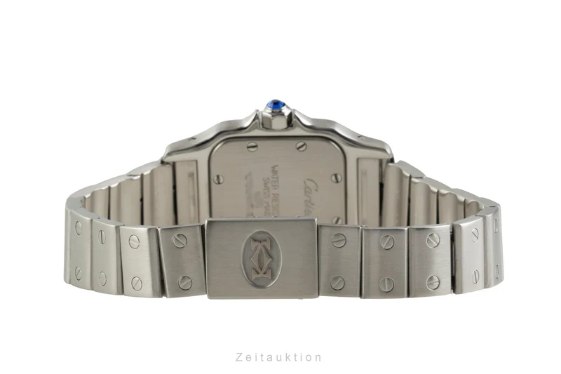 Cartier Santos steel quartz women's watch W20017D6 [2603130]