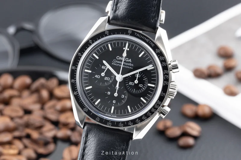 Omega Speedmaster Moonwatch chronograph steel manual winding men's watch 310.32.42.50.01.002 LP: 8300EUR [2603062]