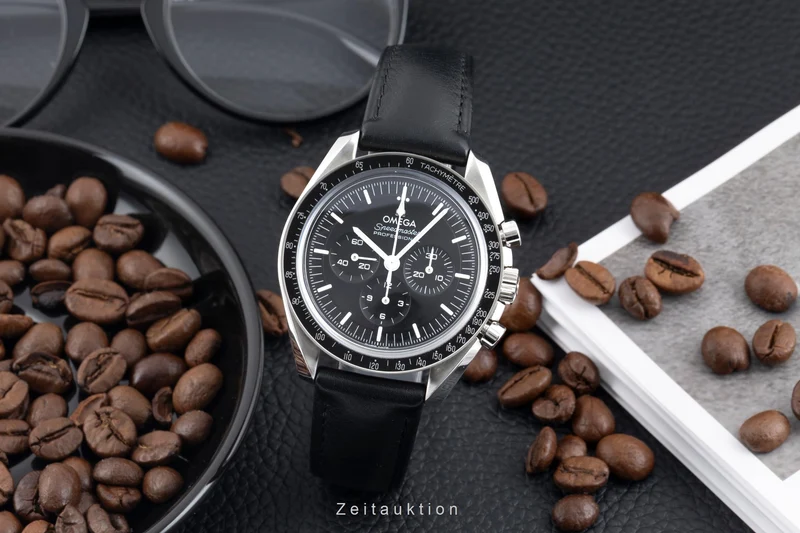 Omega Speedmaster Moonwatch chronograph steel manual winding men's watch 310.32.42.50.01.002 LP: 8300EUR [2603062]