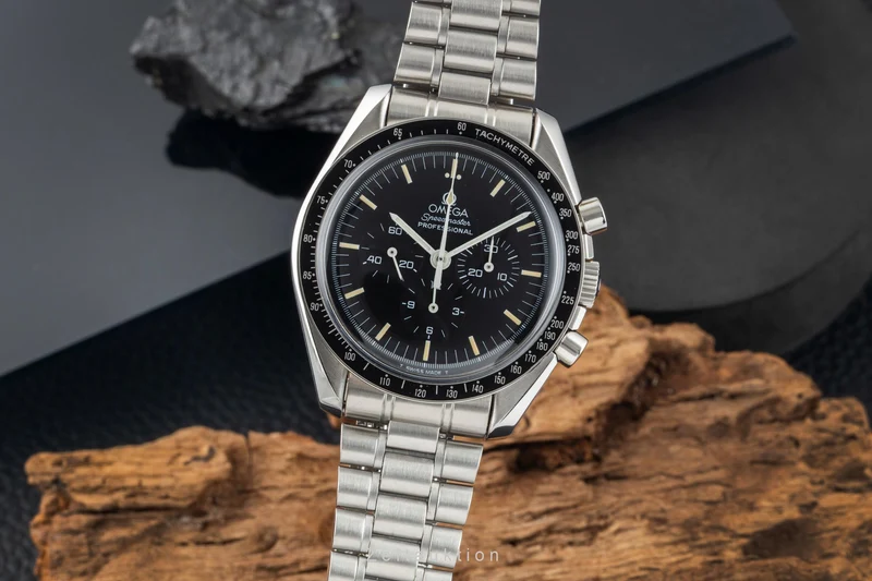 Omega Speedmaster Moonwatch chronograph steel manual winding men's watch 3590.50.00 LP: 7600EUR [2602848]