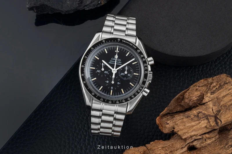 Omega Speedmaster Moonwatch chronograph steel manual winding men's watch 3590.50.00 LP: 7600EUR [2602848]