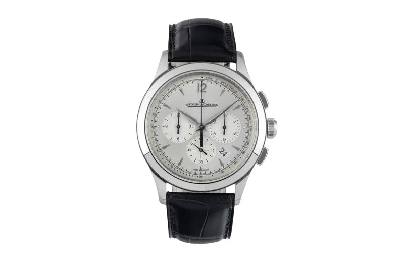 Jaeger LeCoultre Master Control chronograph steel automatic men's watch Q1538420 ,174.8.C1 [2506131]