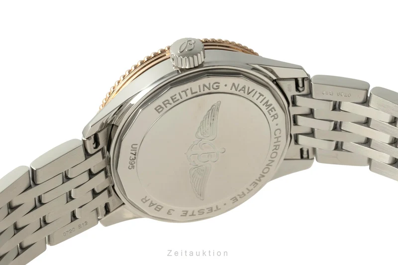 Breitling Navitimer steel / gold automatic women's watch U17395 [2602686]