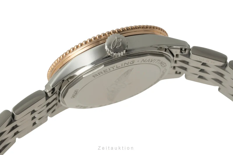 Breitling Navitimer steel / gold automatic women's watch U17395 [2602686]