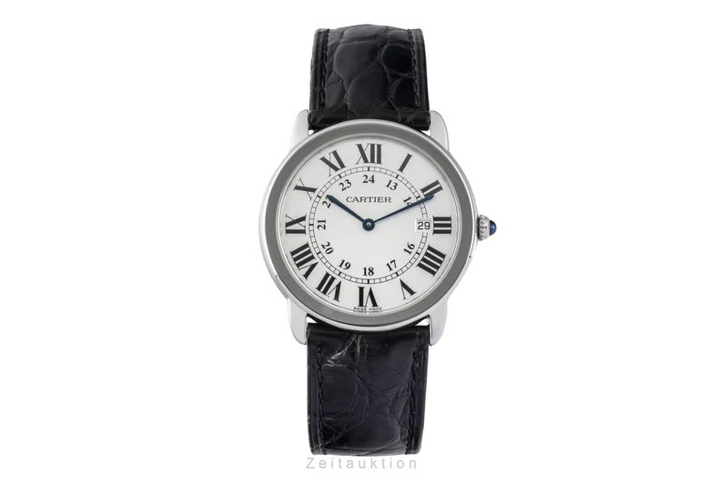Cartier Ronde Solo steel quartz men's watch W6700255 [2602797]