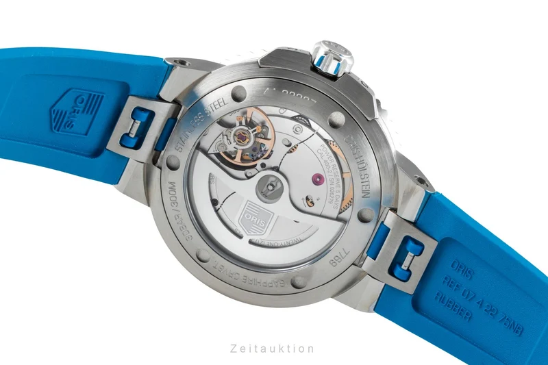 Oris Aquis Date steel automatic men's watch 01 400 7769 4125-07 4 22 75FC LP: 3400EUR [2602867]