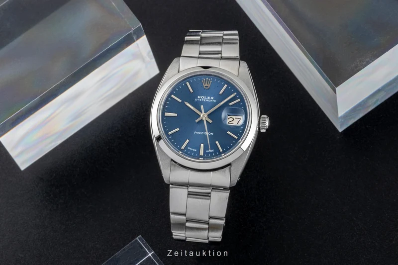 Rolex Precision steel manual winding men's watch 6694 Vintage [2602278]