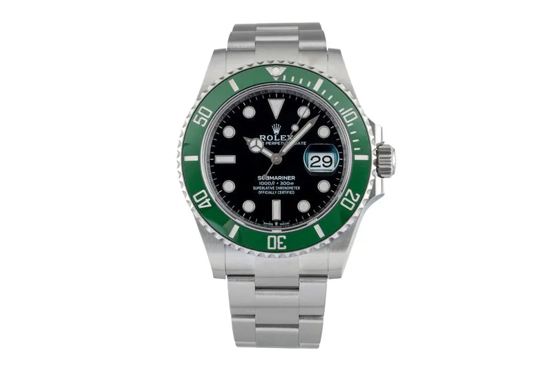 Rolex Submariner steel automatic men's watch 126610LV [2603000]