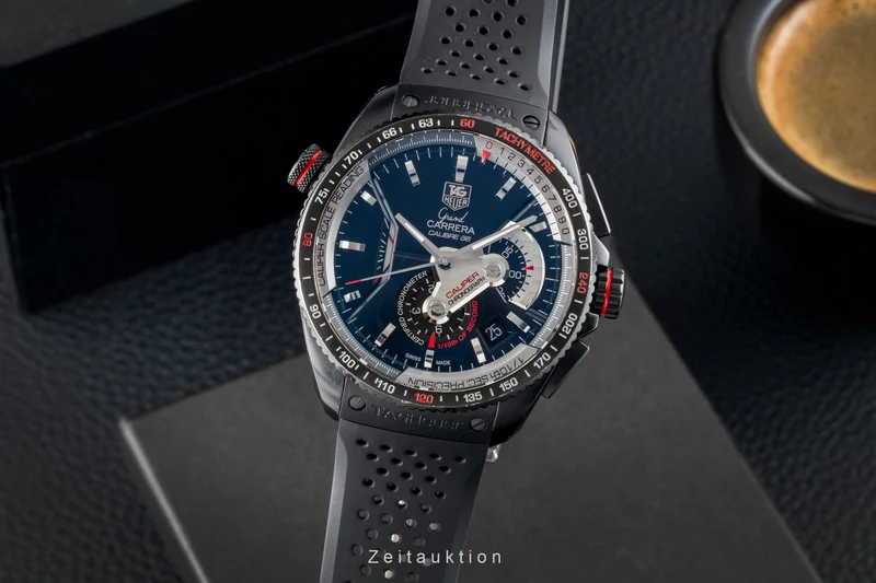 Tag Heuer Carrera chronograph titanium automatic men's watch CAV5185.FT6020 [2602144]