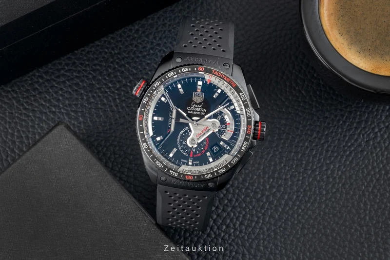Tag Heuer Carrera chronograph titanium automatic men's watch CAV5185.FT6020 [2602144]