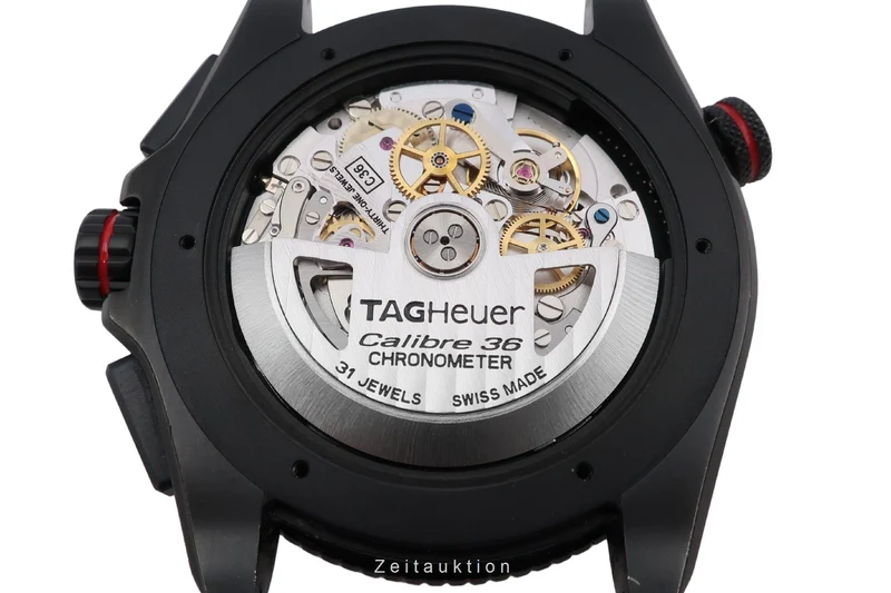 Tag Heuer Carrera chronograph titanium automatic men's watch CAV5185.FT6020 [2602144]
