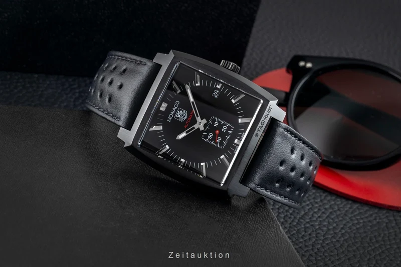 Tag Heuer Monaco steel automatic men's watch WW2119.FC6338 [2602317]