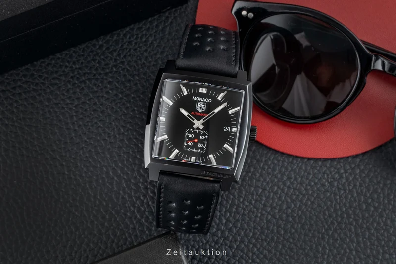 Tag Heuer Monaco steel automatic men's watch WW2119.FC6338 [2602317]