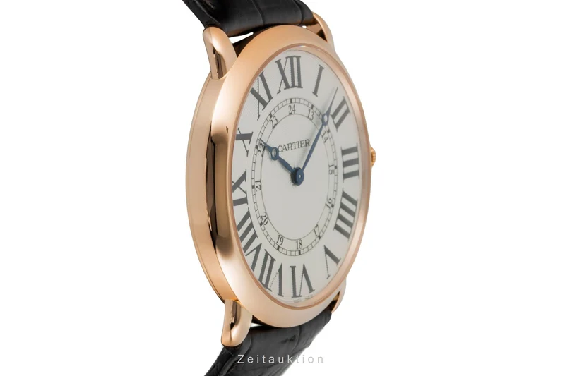 Cartier Ronde Louis 18 ct gold manual winding men's watch W6801004 [2602777]