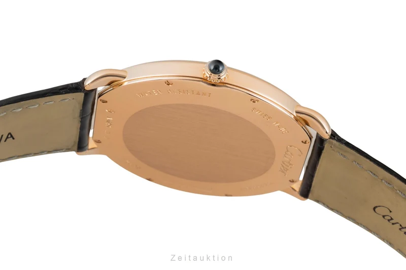 Cartier Ronde Louis 18 ct gold manual winding men's watch W6801004 [2602777]
