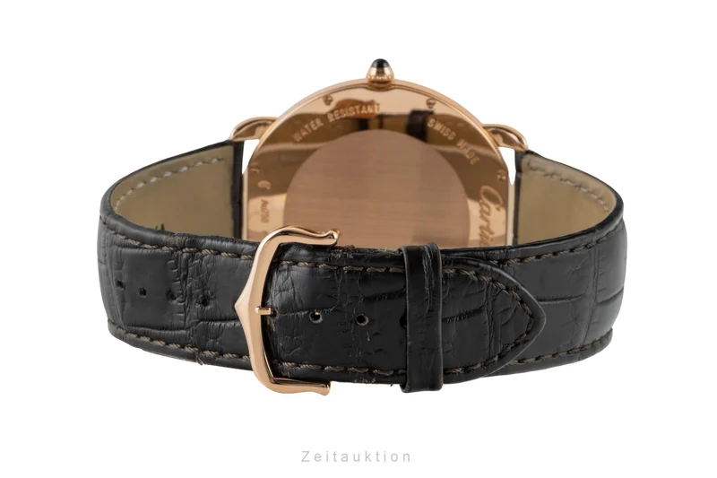 Cartier Ronde Louis 18 ct gold manual winding men's watch W6801004 [2602777]