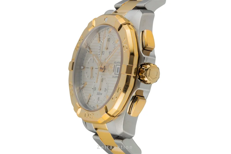 Tag Heuer Aquaracer chronograph gilt / steel automatic men's watch CAP2121.BB0923 [2602660]