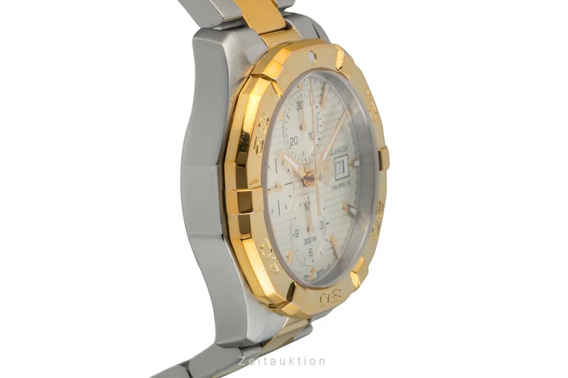 Tag Heuer Aquaracer chronograph gilt / steel automatic men's watch CAP2121.BB0923 [2602660]