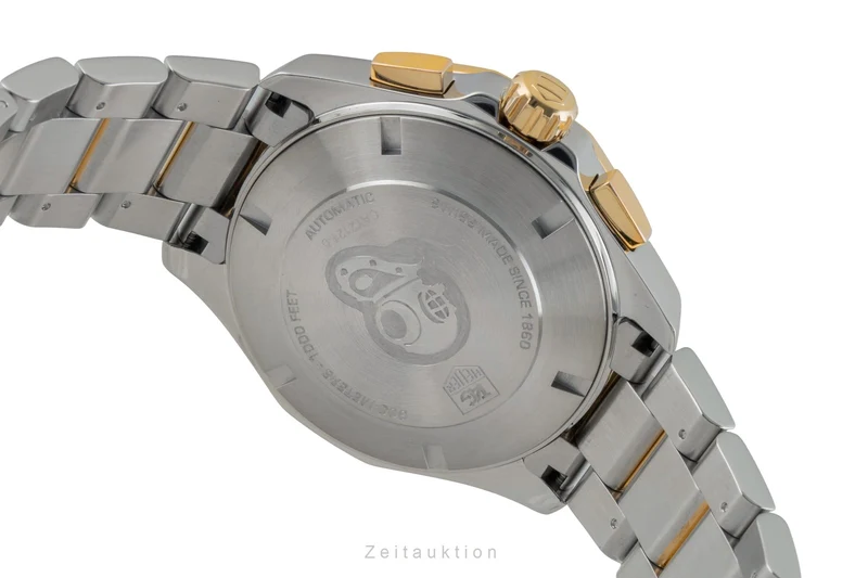 Tag Heuer Aquaracer chronograph gilt / steel automatic men's watch CAP2121.BB0923 [2602660]