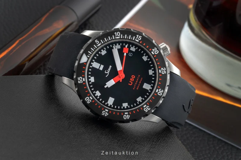 Sinn U50 SDR steel automatic men's watch 1050.040 LP: 2650EUR [2603228]