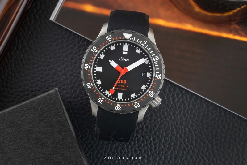 Sinn U50 SDR steel automatic men's watch 1050.040 LP: 2650EUR [2603228]