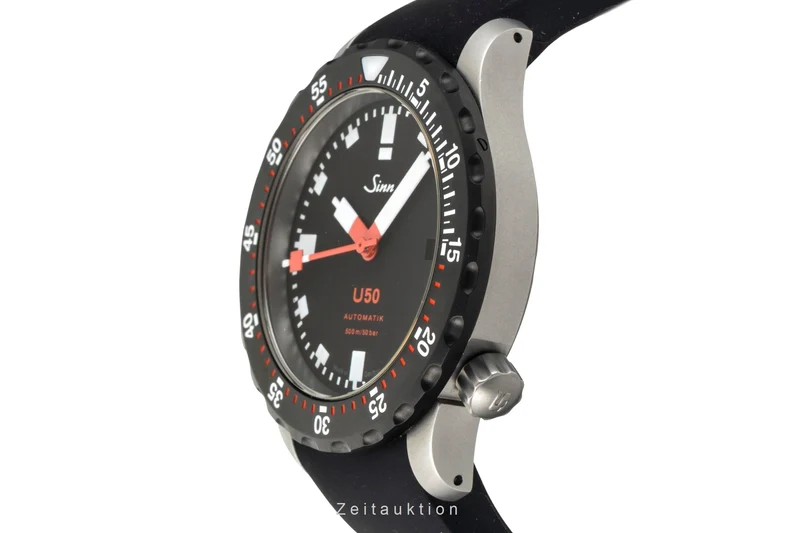 Sinn U50 SDR steel automatic men's watch 1050.040 LP: 2650EUR [2603228]