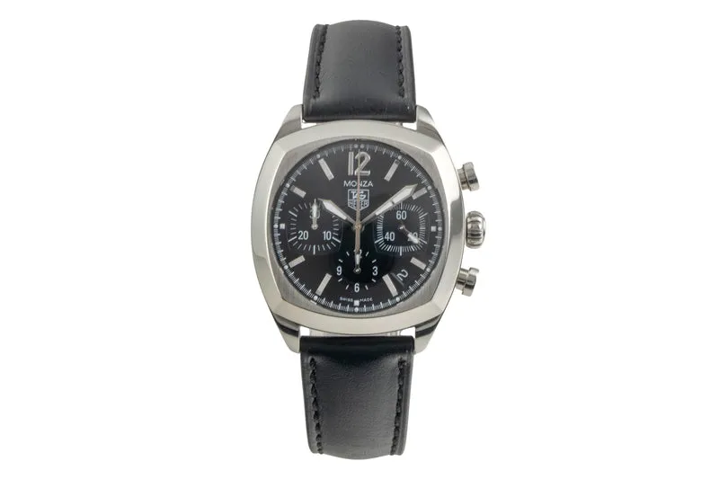 Tag Heuer Monza chronograph steel automatic men's watch CR2113-0 [2600351]