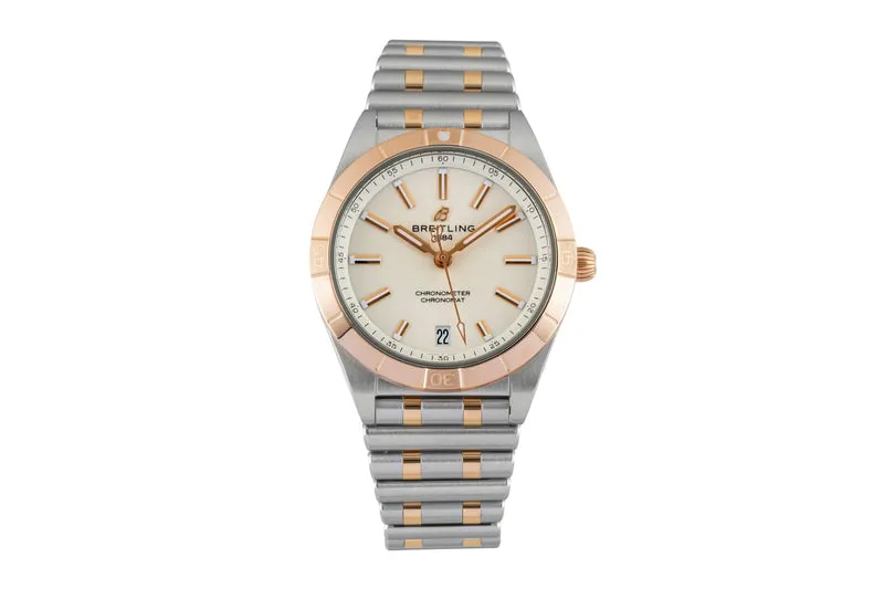 Breitling Chronomat steel / gold automatic men's watch U10380 [2603120]