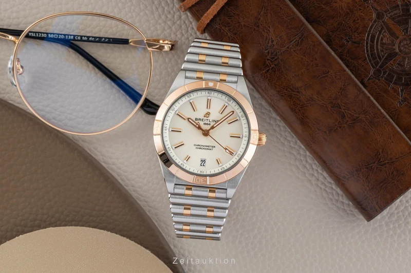 Breitling Chronomat steel / gold automatic men's watch U10380 [2603120]