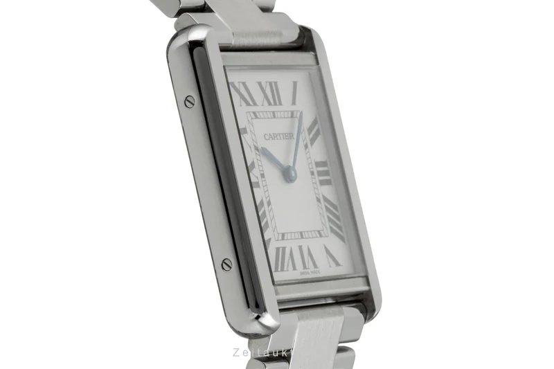 Cartier Tank steel quartz men's watch W5200014 [2602980]