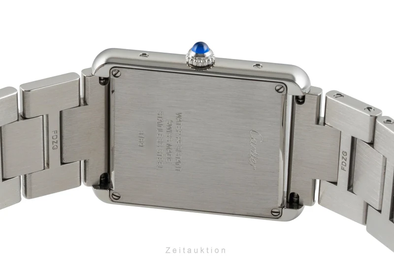 Cartier Tank steel quartz men's watch W5200014 [2602980]