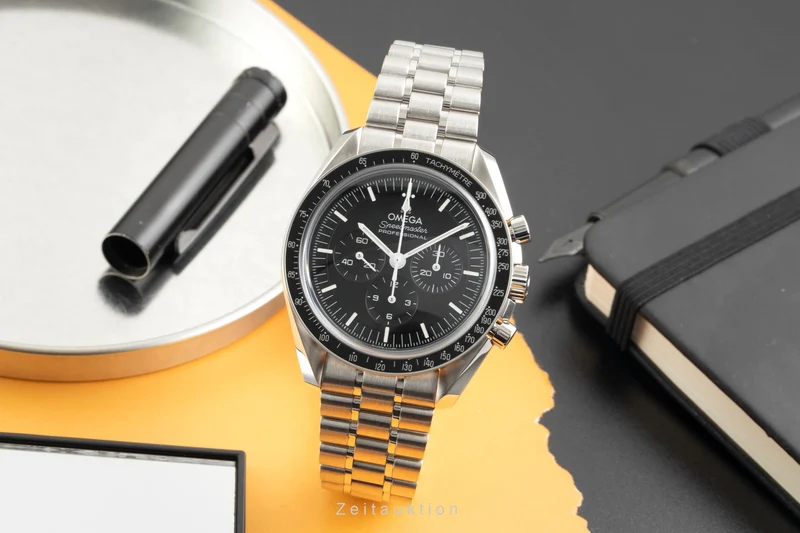 Omega Speedmaster Moonwatch chronograph steel manual winding men's watch 310.30.42.50.01.002 LP: 8700EUR [2602870]