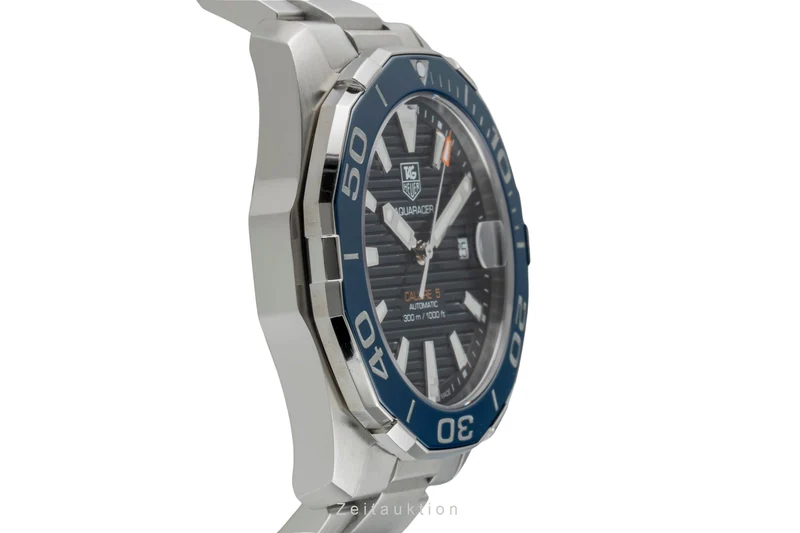 Tag Heuer Aquaracer steel automatic men's watch WAY211C.BA0928 [2602236]