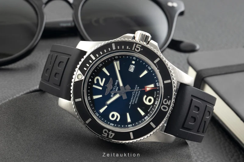 Breitling Superocean steel automatic men's watch A17367D71B1A1 [2602707]