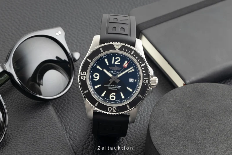 Breitling Superocean steel automatic men's watch A17367D71B1A1 [2602707]