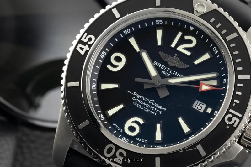 Breitling Superocean steel automatic men's watch A17367D71B1A1 [2602707]