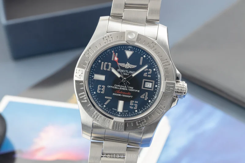 Breitling Avenger II Seawolf steel automatic men's watch A17331101B2A1 [2602838]