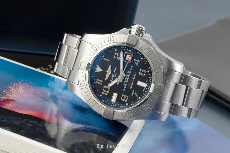 Breitling Avenger II Seawolf steel automatic men's watch A17331101B2A1 [2602838]