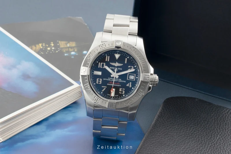 Breitling Avenger II Seawolf steel automatic men's watch A17331101B2A1 [2602838]