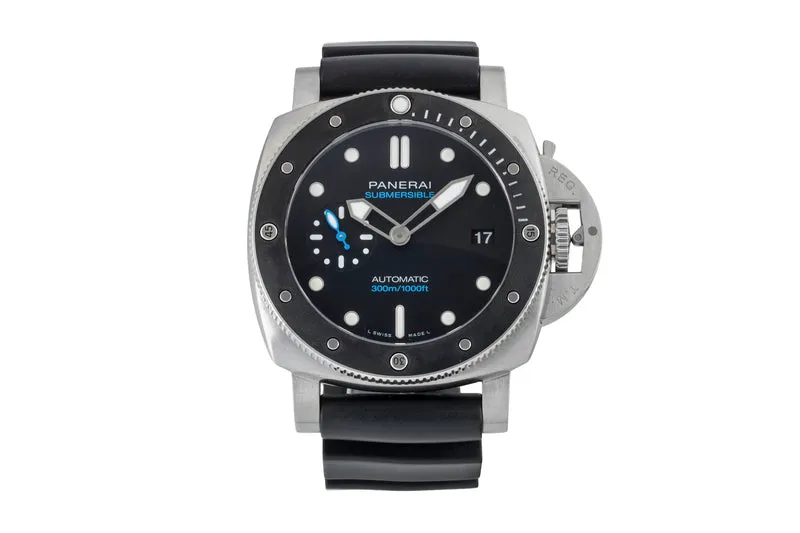 Panerai Submersible steel automatic men's watch PAM00683 LP: 9700EUR [2602648]