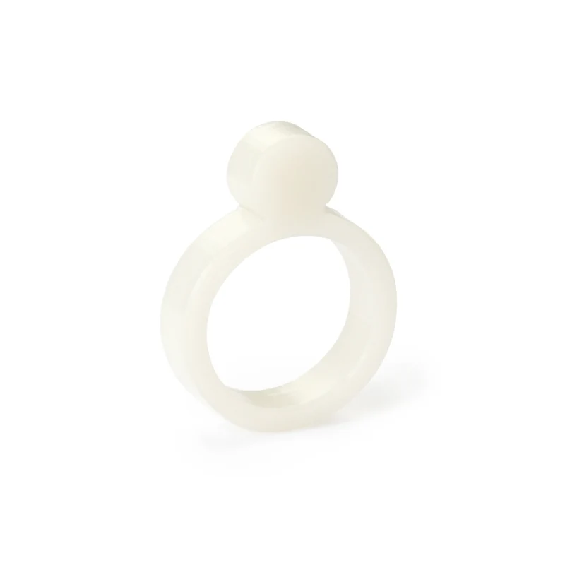 PERLEN RINGE - 6mm aus Acryl - byAMT Alissia Melka-Teichroew | Charles & Marie