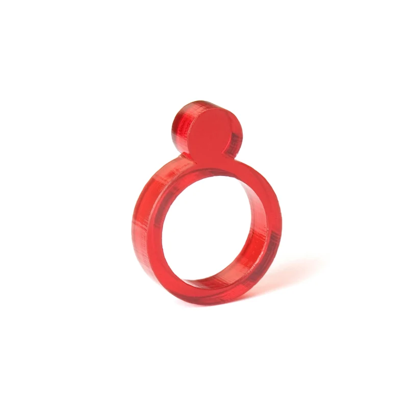 PERLEN RINGE - 6mm aus Acryl - byAMT Alissia Melka-Teichroew | Charles & Marie