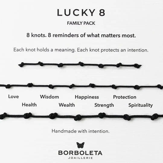 Borboleta Lucky L8P-F-BK